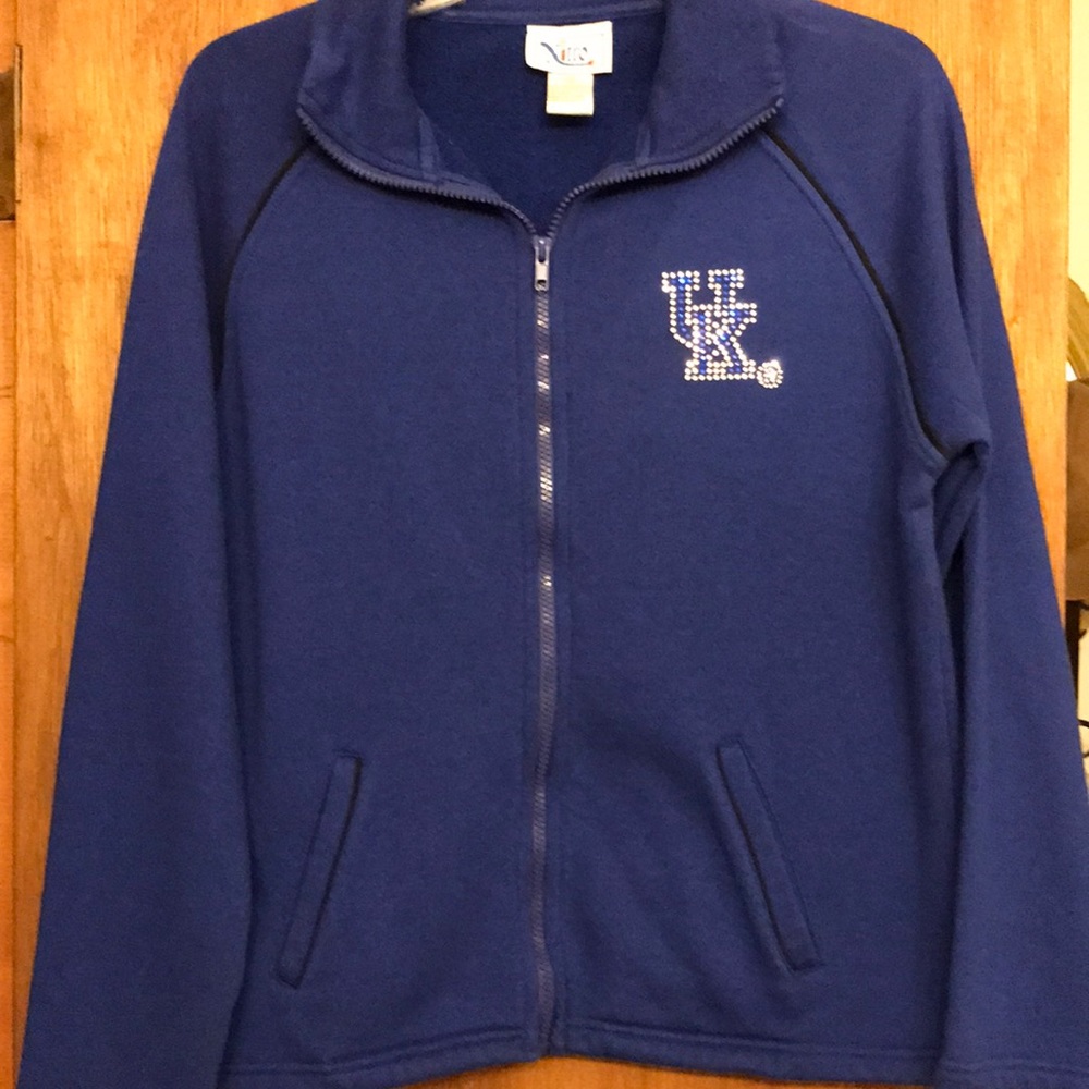 Zip front UK sweatshirt
